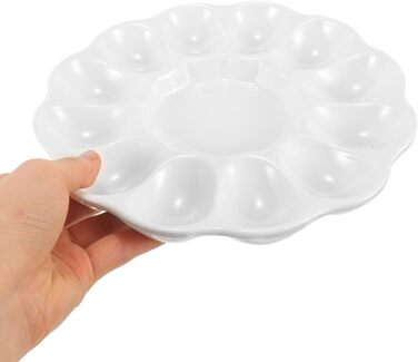 Керамічна підставка для фаршированих яєць для великодніх святкувань Cabilock