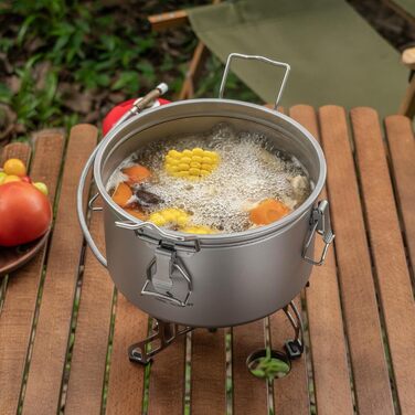 Ультралегкий титановий туристична каструля 3,2 л Boundless Voyage