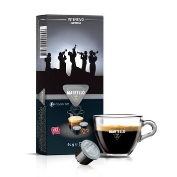 Кавові капсули INTENSIVO, набір 10 шт Martello