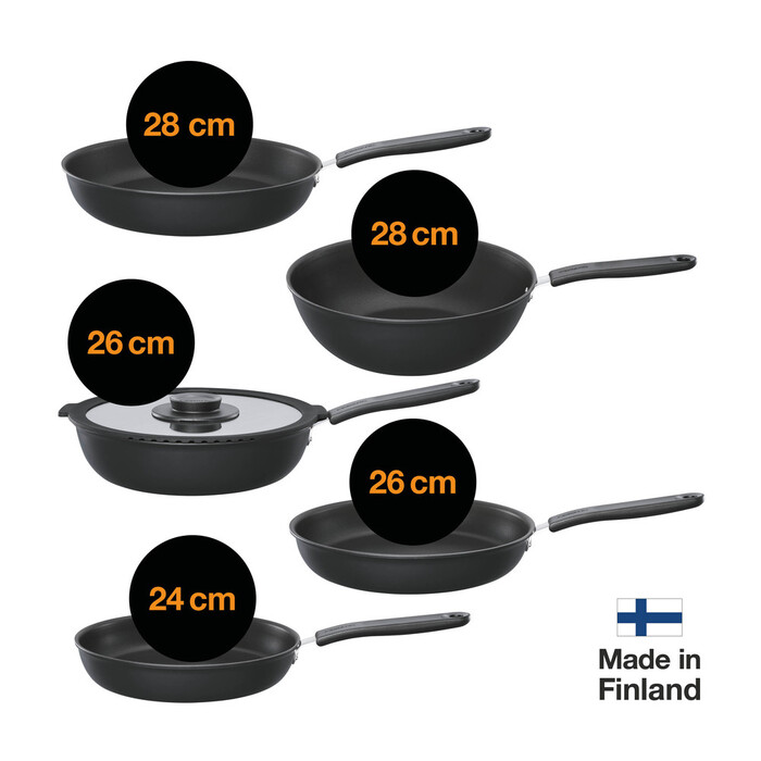 Сковорода WOK Fiskars Functional Form 28 см (1027705)