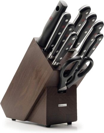 Набор ножей, 9 предметов в деревянном блоке 1090170904 Classic Wuesthof