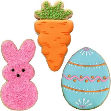 Формочки для печива пасхальні формочки 3 шт Ann Clark Cookie Cutters