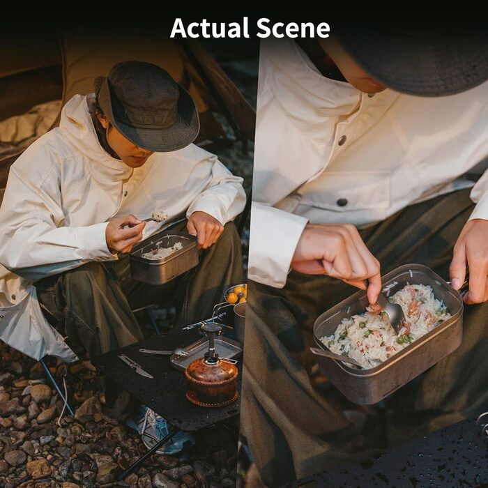 Набір туристичного столового приладдя Naturehike