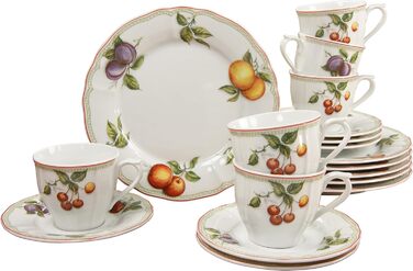 Кофейный сервиз 18 предметов Flora Orchard Creatable