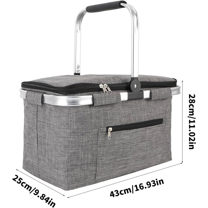 Водоотталкивающая корзина для кемпинга Obotsnoi