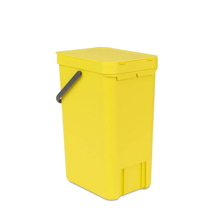 Відро для сміття 16 л жовте Sort Go Brabantia