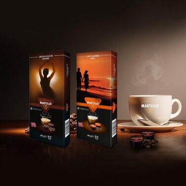 Кофемашина капсульная белая Sensual Martello