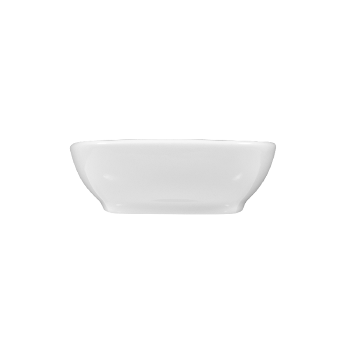 Чаша для соусу прямокутна низька 2.5 см біла Sketch Basic Seltmann