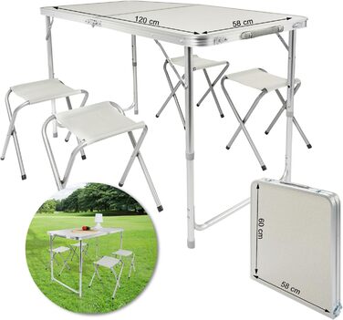 Складаний багатофункціональний стіл для кемпінгу GOODS+GADGETS