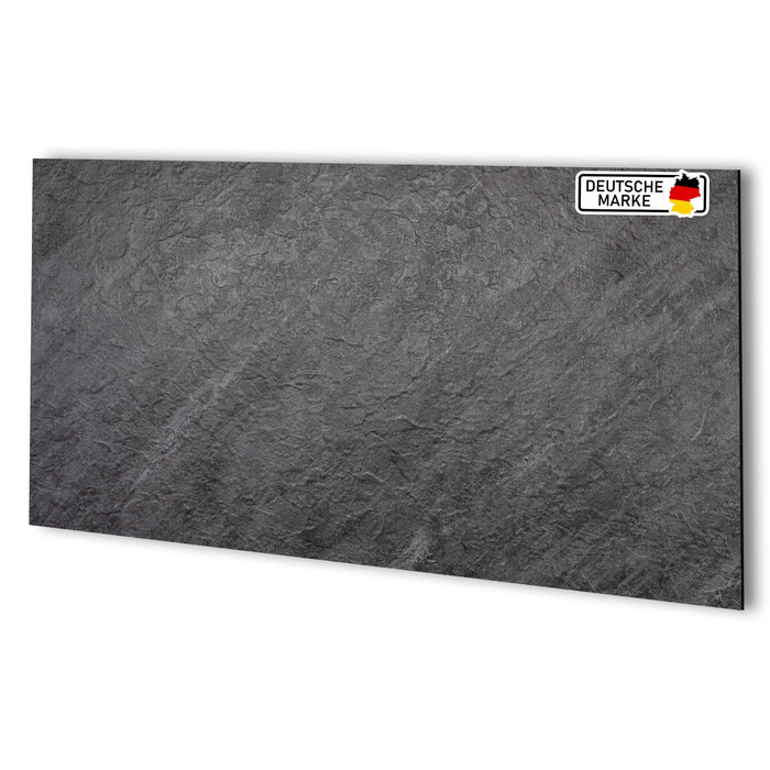 Стінові панелі AS Country Stone під мармур 60x120 см ПВХ-облицювання стіни з пластикових панелей для кухні, ванної кімнати тощо Панель кухонного фартуха (, Darkstone)