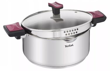 Tefal Набір посуду Cook&Clip, 10 предметів (G723SA74)