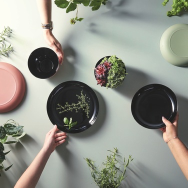 Блюдо Luminarc Black Grey, 21 см (6788159)