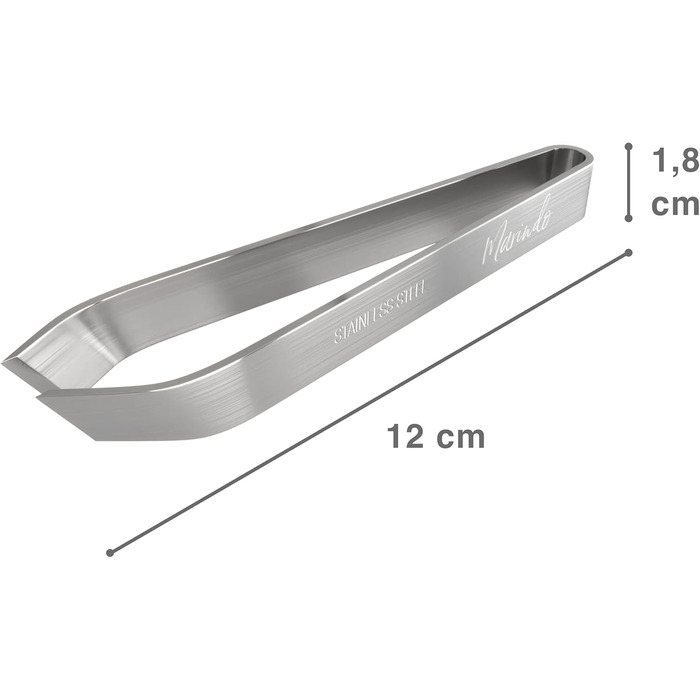 Щипці для рибних кісток 12 см, нержавіюча сталь Marindo