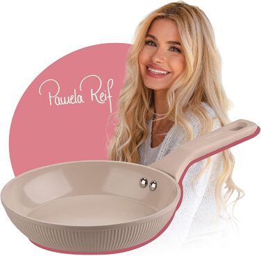 Сковорода 20 см с ребристым дизайном, пастельно-бежевый Pamela Reif Fackelmann