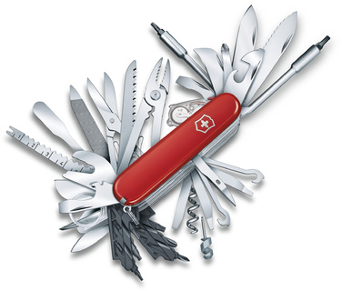 Ніж Victorinox Swisschamp XXL 91мм/73функ/черв