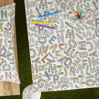 Фартук детский Atenas Home Textile Alphabet, хлопок с полиэстером