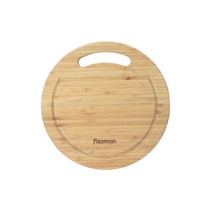 Разделочная доска круглая Fissman 25x25x1,9см (8777)