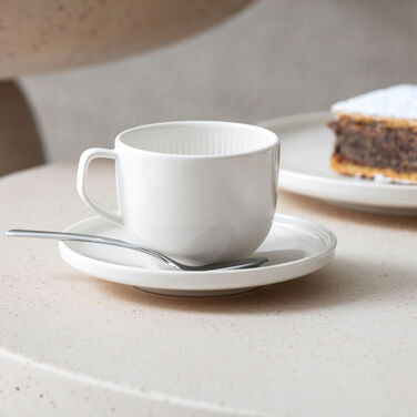 Чашка для кофе 150 мл с блюдцем 14 см, набор 2 предмета, Afina Villeroy & Boch