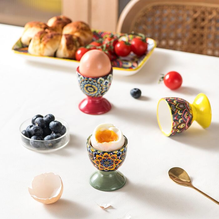 Набір яєчних чашок порцеляні 6 шт Henten Home