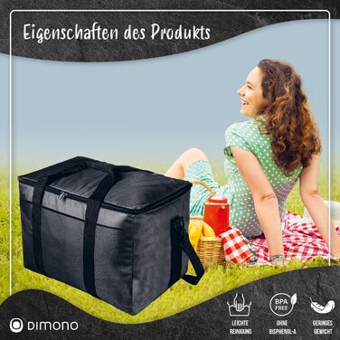 Термосумка 45 л черная GOODS+GADGETS