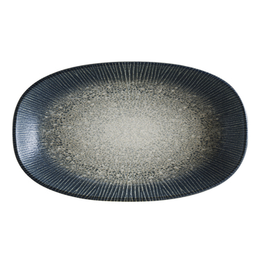 Тарілка овальна 19*11 см, синя, Arctic Gourmet, GenWare