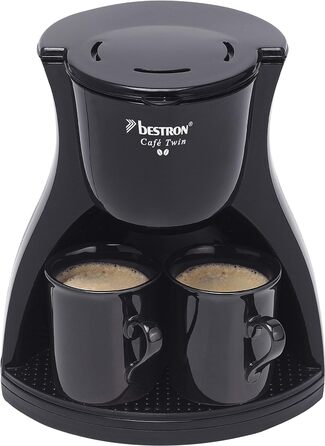 Кофемашина 450 Вт, черная Duo Bestron