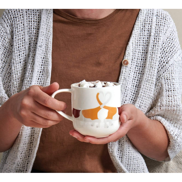 Кухоль з ручкою 0,4 л Бассет-хаунд Coppa Cats & Dogs ASA-Selection