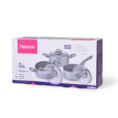 Набор посуды Fissman MOON STONE 6 предметов (4401)
