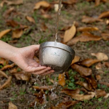 Набор титановых лоханок для кемпинга 500 и 800 мл Boundless Voyage