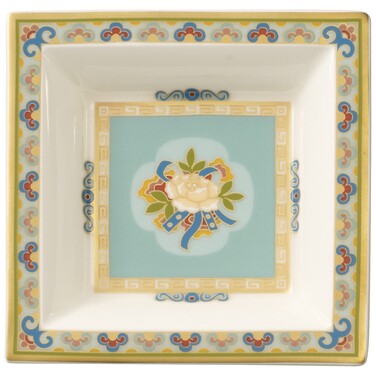 Тарілка для десерту 10 x 10 см квадратна Samarkand Aquamarin Villeroy & Boch
