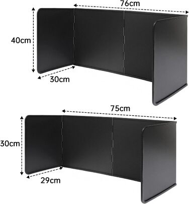 Складной брызгозащитный экран для плиты Wuciray