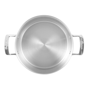 Каструля Fissman FOBUS 18x9 см /2,2 л із скляною кришкою (5382)