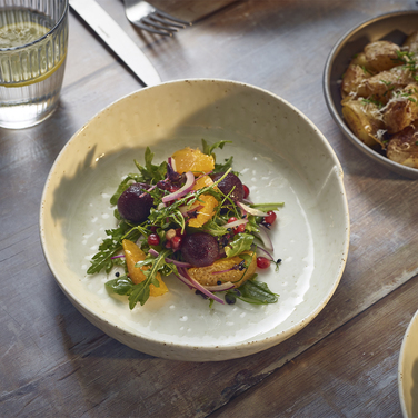 Салатник 800 мл, 20 см, Kozo Porcelain Shiro, GenWare