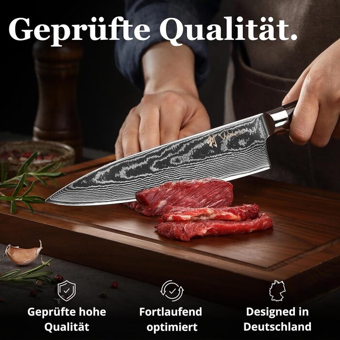 Набор ножей сантока 24 и 30 см Wakoli