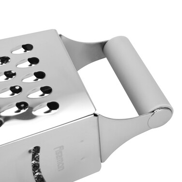 Терка чотиристороння Fissman 24,5 см нержавіюча сталь (18613)