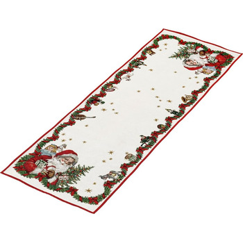 Різдвяна скатертина Санта 49 x 143 см Toy's Fantasy Villeroy & Boch