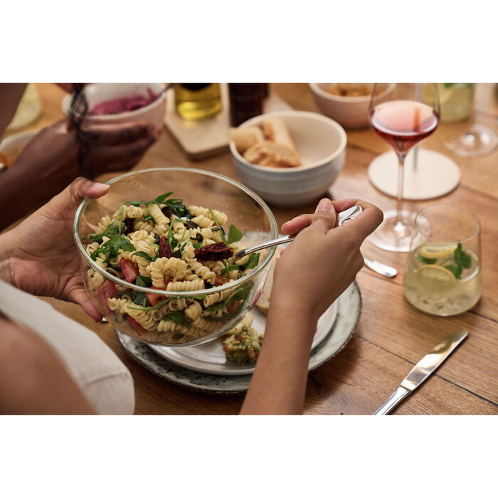 Миска с вакуумной крышкой 18 см, прозрачное стекло Fresh & Save Zwilling