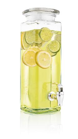 Скляний диспенсер для напоїв 2,5 л Mary's KITCHEN TOOLS