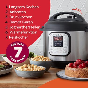 Електрична мультиварка 5,7 л 1000 Вт Instant Pot
