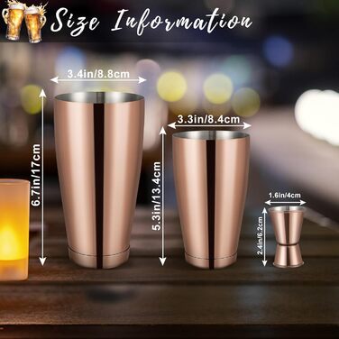 Професійний набір для коктейлів 12 предметів Boston mwellewm