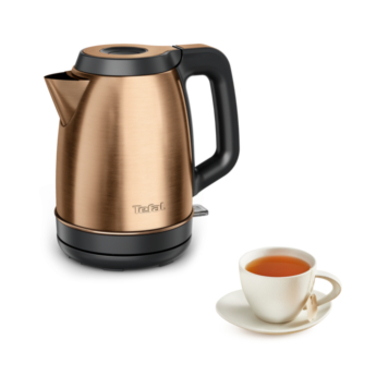 Tefal Электрочайник Coppertinto 1.7л, Strix, нержавеющая сталь, бронзовый