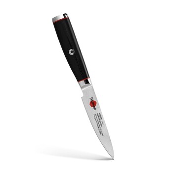 Овочевий ніж Fissman KENSEI MITSUYOSHI 10 см сталь DAMASCUS (2593)