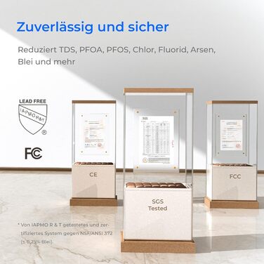 Настільна система зворотного осмосу CoreRO з функцією миттєвого нагрівання води WD-C1H Waterdrop