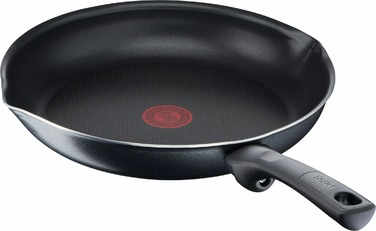 Сковорода с крышкой Tefal Day by Day, 20см, с крышкой, алюминий, бакелит, стекло, черный