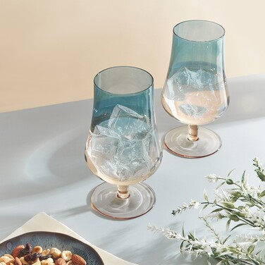 Набор из 2-х бокалов Fissman для холодных напитков 600 мл стекло (13686)