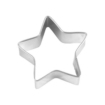 Форма для печенья в виде пятиконечной звезды, 5 см, RBV Birkmann