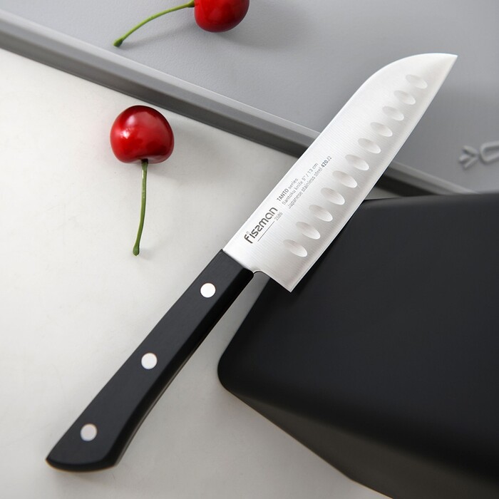 Ніж сантоку Fissman TANTO 13 см 3Cr13-420J2 сталь (2586)