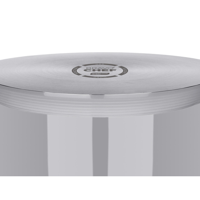 Кастрюля Bravo Chef 22 см (4.35 л) с крышкой (6720870)