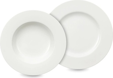 Набор тарелок на 6 персон, 12 предметов белый Noblesse by Villeroy & Boch