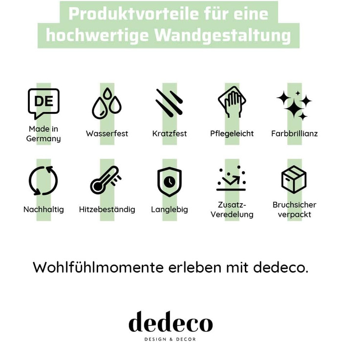 Брызкозащитный экран для кухонной стены 240 x 60 см dedeco